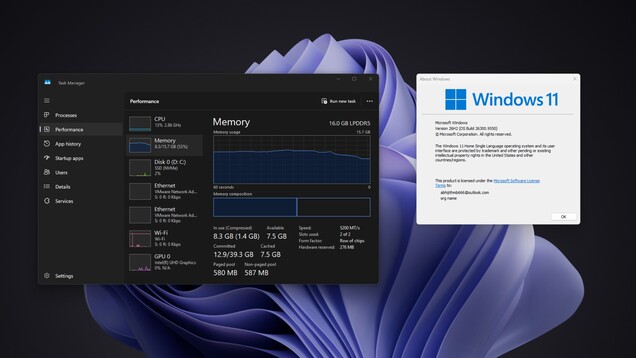 Windows 11 może zużywać mniej pamięci RAM po aktualizacji 26H2.