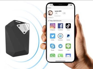 Runk 2.0 dobudowany jako wizytówka NFC (źródło zdjęcia: Runker)
