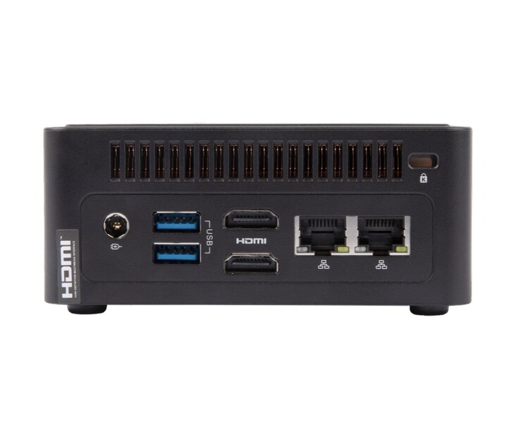 Mini-komputer System76 Meerkat wyposażony jest w dwa porty Ethernet 2.5G. (Źródło obrazu: System76)
