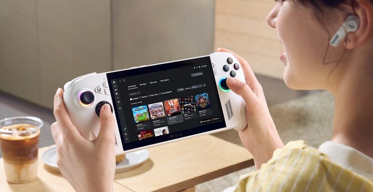 Interfejs użytkownika Asus ROG Xbox Ally (źródło obrazu: Asustek Computer)