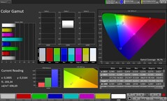 Przestrzeń kolorów CalMAN sRGB