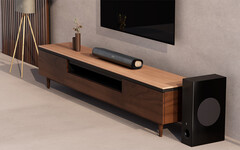 Creative prezentuje Stage Pro, soundbar wyposażony w zewnętrzny subwoofer. (Źródło obrazu: Creative Technology)