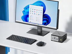 Cena GMK M8 w Chinach zaczyna się od około 280 dolarów. Na zdjęciu: zdjęcie promocyjne mini PC. (Źródło zdjęcia: GMKtec)