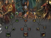 Podgląd drzewka umiejętności w grze Warhammer 40,000: Darktide RPG (Źródło: Fatshark)