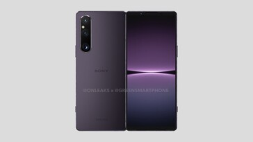 Xperia 1 V (źródło obrazu: GreenSmartphones/@OnLeaks)