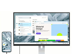 Tryb pulpitu Google działa niezależnie od tego, co smartfon Pixel wyświetla na ekranie. (Źródło obrazu: Google)