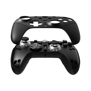 Kontroler Ultimate 3E do konsoli Xbox ma zdejmowaną płytę czołową.