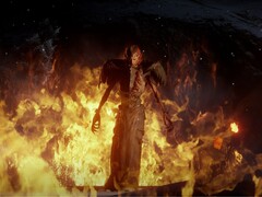 Zrzut ekranu przedstawiający postać Corypheusa z gry „Dragon Age: Inkwizycja”