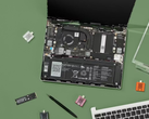 Zdjęcie promocyjne Framework Laptop 13 prezentujące jego wnętrze