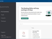 30 dni pozostało do upadku Grammarly Desktop Editor (Źródło: własne) 
