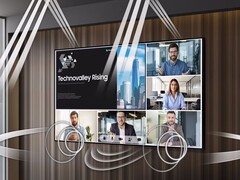 QH115FX: Duży ekran mini-LED dla profesjonalistów. (Źródło obrazu: Samsung)