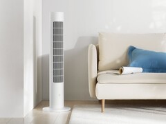 Xiaomi Mijia Smart DC Inverter Tower Fan 2 może pracować o 30% szybciej niż jego poprzednik. (Źródło obrazu: Xiaomi)