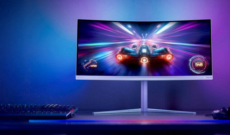Monitor do gier Philips Evnia 34M2C5601QA charakteryzuje się maksymalną częstotliwością odświeżania wynoszącą 200 Hz.