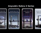 Cztery nowe modele z serii Anycubic Kobra 2 różnią się prędkością i objętością (źródło zdjęcia: Anycubic)