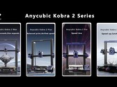 Cztery nowe modele z serii Anycubic Kobra 2 różnią się prędkością i objętością (źródło zdjęcia: Anycubic)
