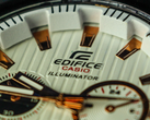 Zbliżenie na logo Casio Edifice
