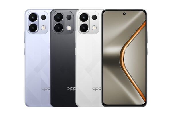 Oppo K12s jest dostępny w trzech kolorach. (Źródło zdjęcia: Oppo)