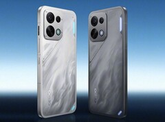 Model Oppo K15 jest dostępny w kolorach „speed white” i „gale grey”.