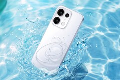 Oppo Reno16 Pro ma efektownie zdobiony tył.