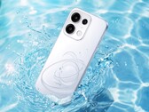 Oppo Reno16 Pro ma efektownie zdobiony tył.