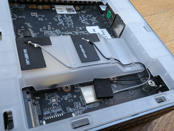 Moduł WLAN nie jest wymienny, w przeciwieństwie do NucBox K2