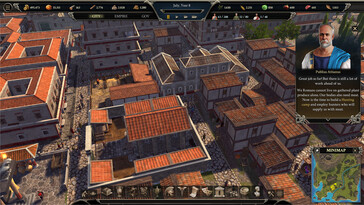 Na zdjęciu: zrzut ekranu z rozgrywki z gry „Pompeii: The Legacy”.