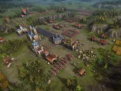 Zdjęcie przedstawiające budynki w grze „Cossacks 3”.