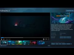 Zrzut ekranu ze strony Subnautica 2 w sklepie Steam, na której Unknown Worlds widnieje zarówno jako deweloper, jak i wydawca