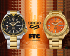 Model Seiko HDB011J8 (po lewej) na zdjęciu obok modelu HDB012J8 (po prawej). Oba modele zostały wyprodukowane w bardzo ograniczonej liczbie egzemplarzy.