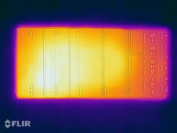 Temperatury powierzchni: Najwyższa