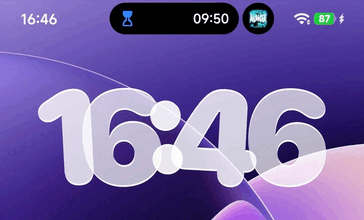 HyperIsland wyświetla dwie równoczesne akcje na żywo: minutnik i odtwarzacz muzyki. (Źródło obrazu: u/Square-Opportunity48 via Reddit)