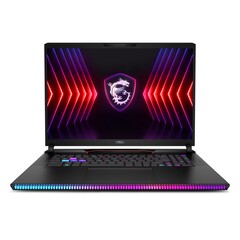 Płyty MSI Raider GE78 HX 14V i GE68 HX 14V wyposażone są w Matrix Light bar z przodu. (Źródło: MSI)