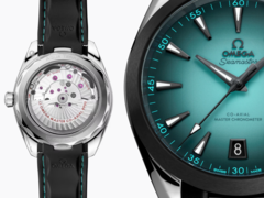 Omega Seamaster Aqua Terra 150M posiada antymagnetyczną konstrukcję, przezroczysty dekiel, zakręcaną koronkę i komplikację daty. (Źródło zdjęcia: Omega)