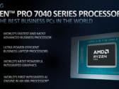 Nowe układy AMD Ryzen Pro są już dostępne dla laptopów korporacyjnych (zdjęcie wykonane przez AMD)