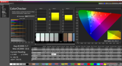 ColorChecker przed kalibracją