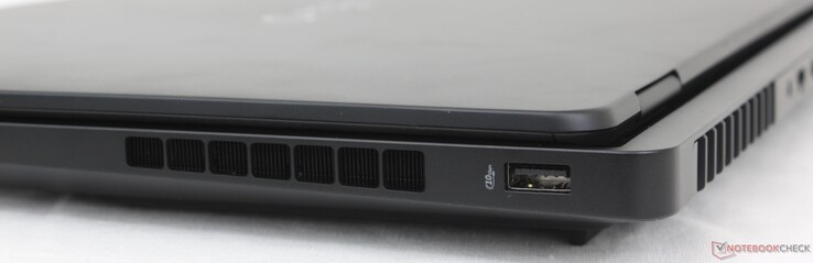 Z prawej strony: USB-A (10 Gb/s)