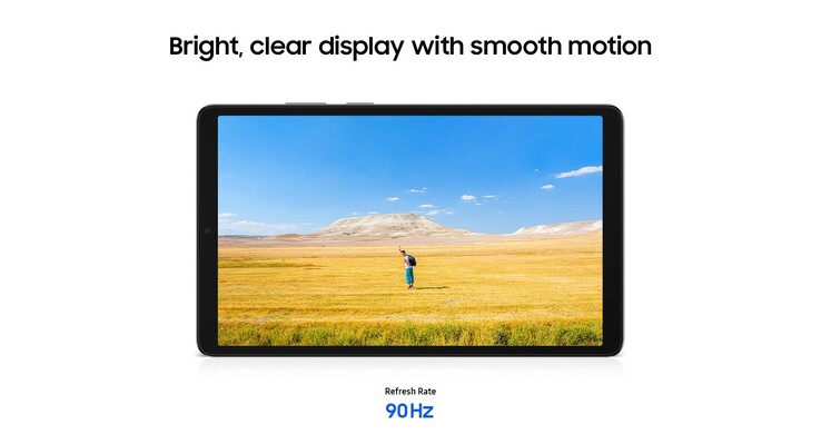 Wyświetlacz tabletu Tab A11. (Źródło obrazu: Samsung)