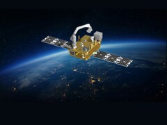 Artystyczna koncepcja ładunku systemu robotycznego misji FFR (źródło obrazu: Motiv Space Systems; edytowane)