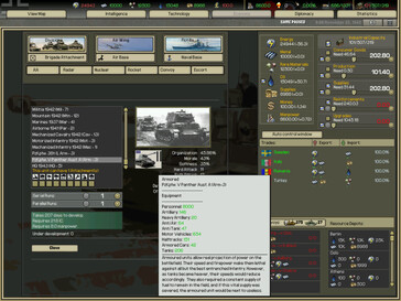 Na zdjęciu: zrzut ekranu z rozgrywki z gry „Darkest Hour: A Hearts of Iron Game”.