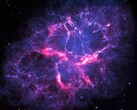 Pozostałości supernowej w Mgławicy Krab. (Źródło zdjęcia: ESA, Herschel, PACS, MESS Key Programme Supernova Remnant Team ; Nasa, ESA et Allison Loll et Jeff Hester, Arizona State University)
