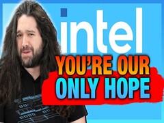 Intel Arc wydaje podgląd wideo (źródło obrazu: Gamers Nexus YouTube)