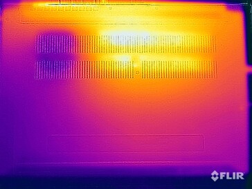 Test naprężenia w temperaturze powierzchni (góra)