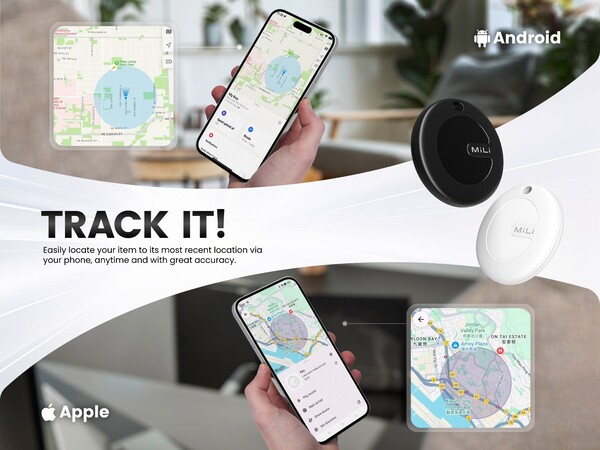 MiTag Duo nie ma oddzielnej aplikacji towarzyszącej, ponieważ współpracuje z aplikacjami Find My i Find My Device. (Źródło zdjęcia: MiLi)