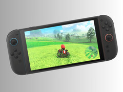 Nintendo Switch 2 grające w Mario Kart World (źródło obrazu: zrzut ekranu, Nintendo of America YouTube)