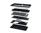 Klawiatura Razer barebones oparta na BlackWidow V4 75. (Źródło obrazu: Razer)