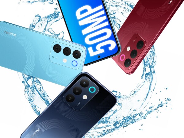Realme 15x ma diodę LED powiadomień z tyłu nad lampą błyskową LED. (Źródło zdjęcia: Realme)