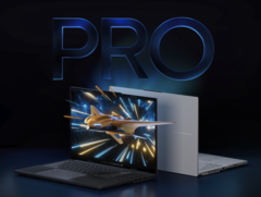 ASUS sprzedaje Vivobook Pro 15 OLED w szarym i srebrnym wykończeniu w Europie, a tylko szary jest oferowany w Wielkiej Brytanii. (Źródło zdjęcia: ASUS)