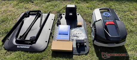 Zakres dostawy Sunseeker V1...