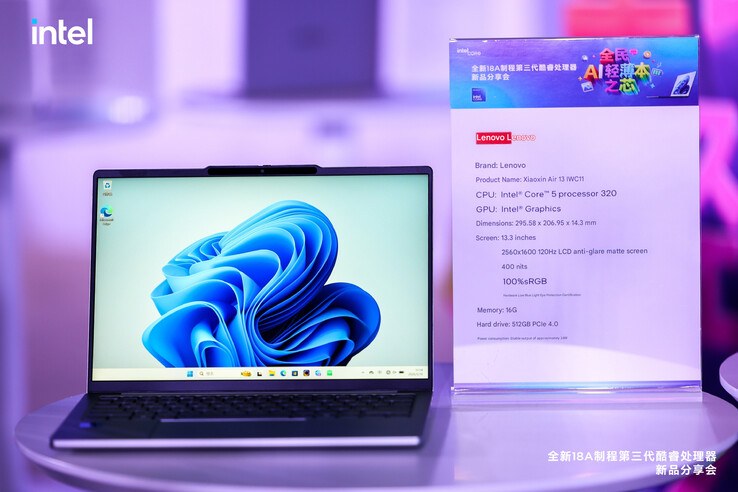 Laptop Lenovo Lecoo Air 13 Wildcat Lake (tłumaczenie maszynowe)