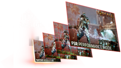 Rozdzielczość AMD FidelityFX Super Resolution otrzyma w nadchodzących miesiącach cios wydajnościowy oparty na sztucznej inteligencji. (Źródło obrazu: AMD)